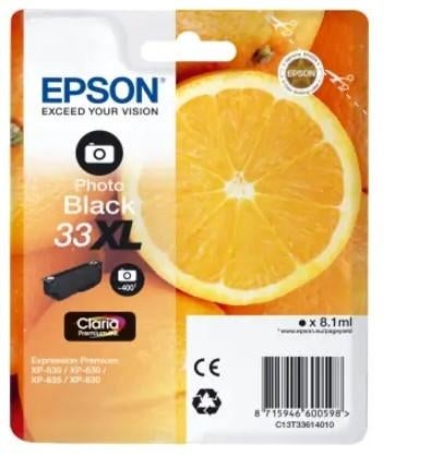 Epson 33XL, 3 Inktcartridges Hoge capaciteit, Computers en Software, Ophalen, Fotoprinter, Epson, Inkjetprinter