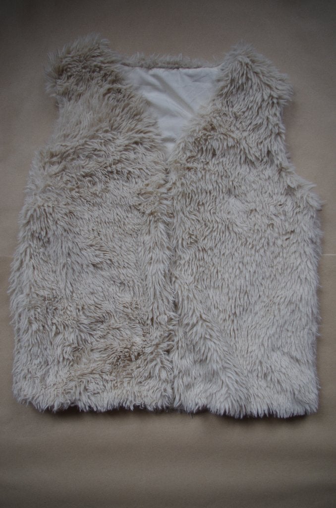 Nieuwe bodywarmer in pels, Ophalen of Verzenden, Nieuw, Maat 46/48 (XL) of groter, Wit