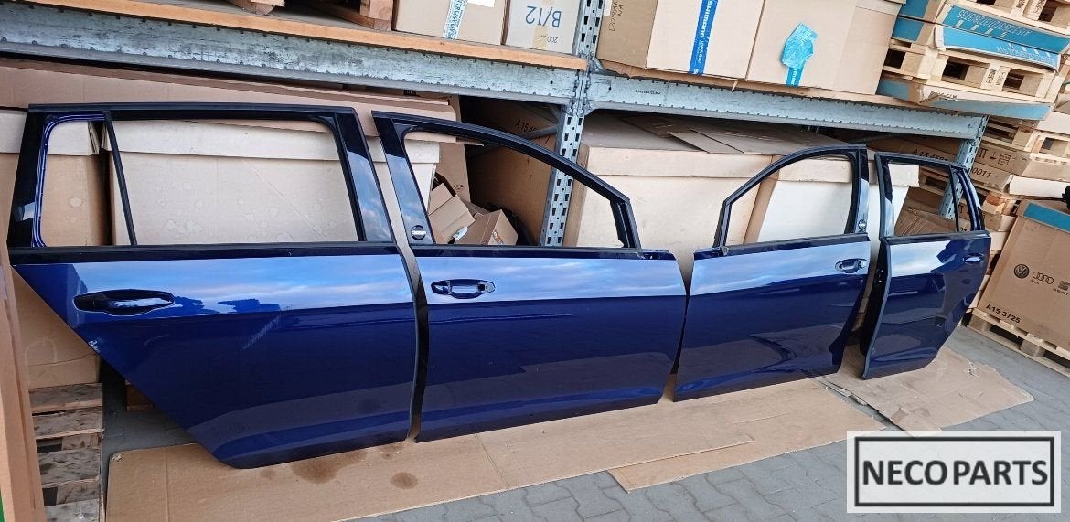 VW GOLF 7 DEUR DEUREN PORTIER PORTIEREN KLEUR LC5B LEVERBAAR, Gebruikt, -, Volkswagen, -