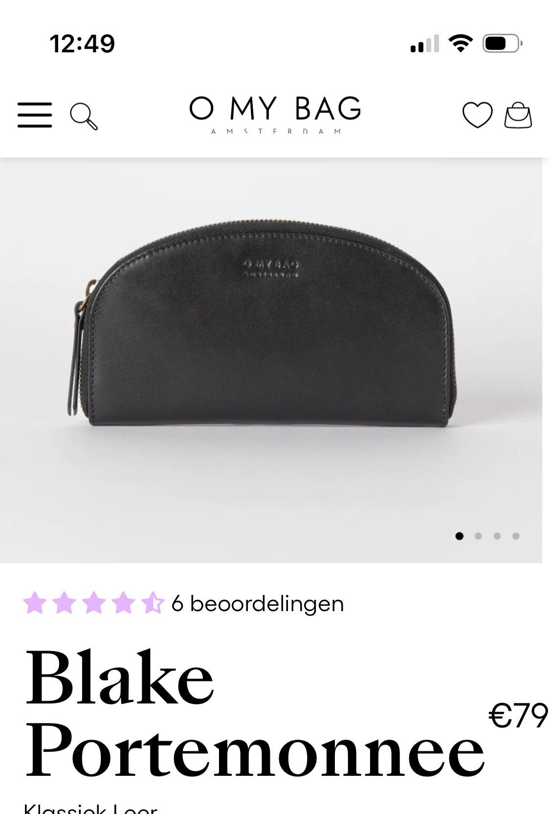 O my bag, Ophalen, Zo goed als nieuw