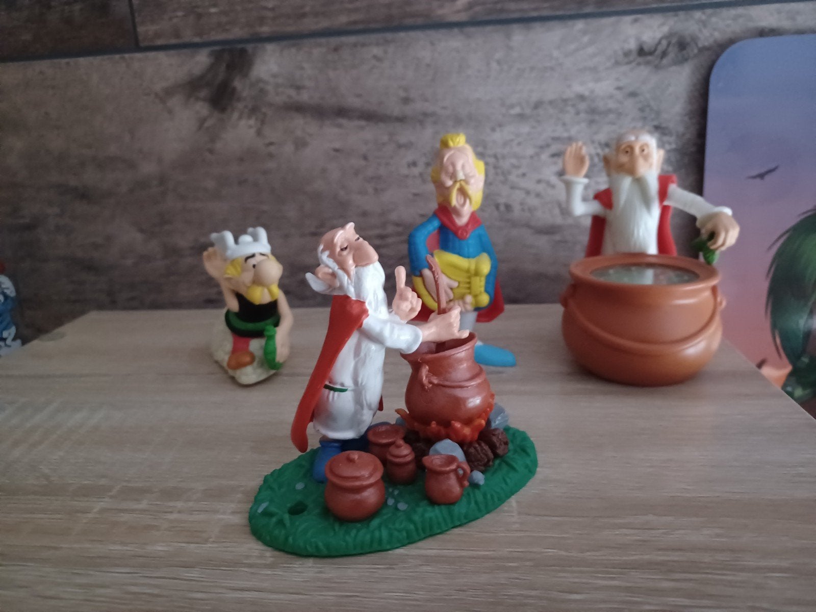 4 figuren Asterix en co, Verzamelen, Ophalen of Verzenden