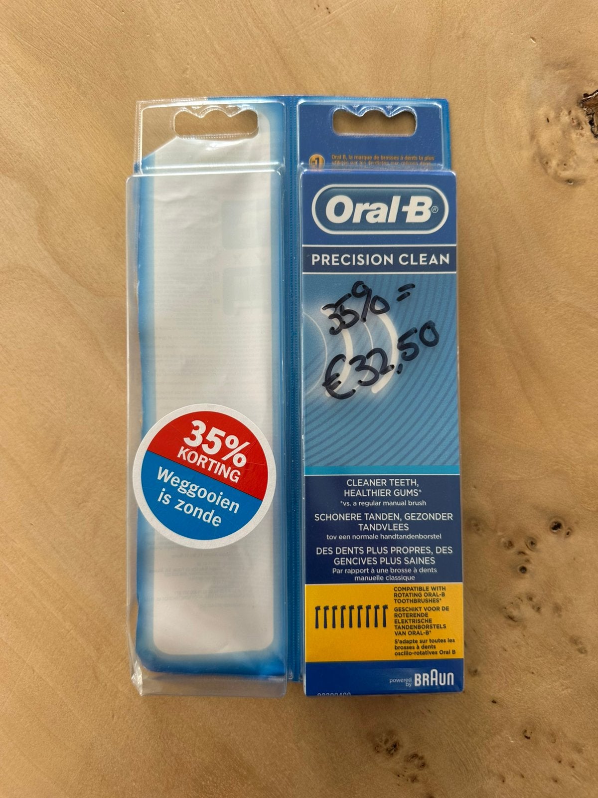 Nieuwe Oral-B Precision Clean Opzetborstels Set van 6 stuks, Ophalen of Verzenden, Nieuw, Opzetborstel