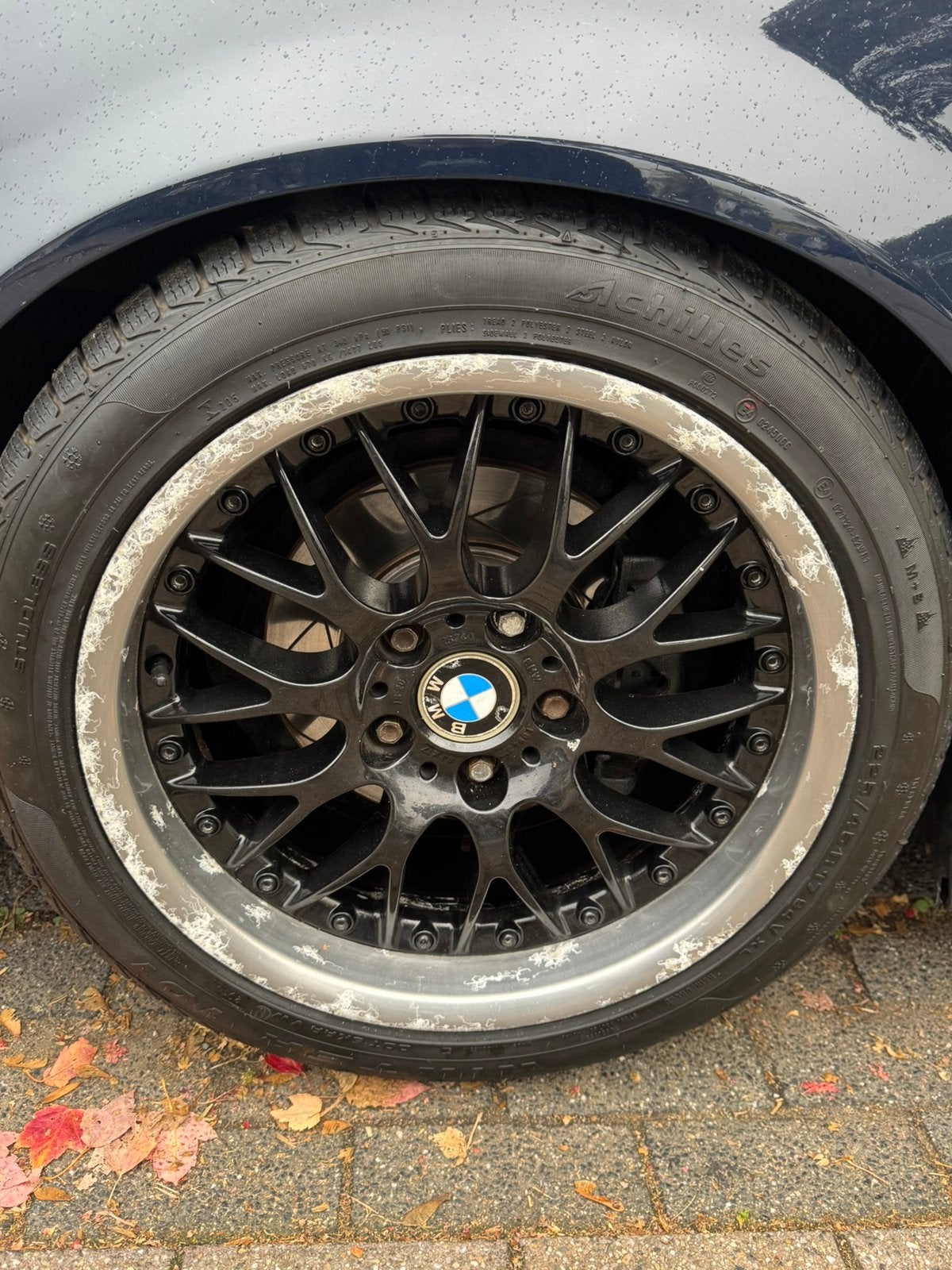 Bmw style 42 bbs rs740 2 delig 5x120, Enlèvement ou Envoi, Pneus hiver