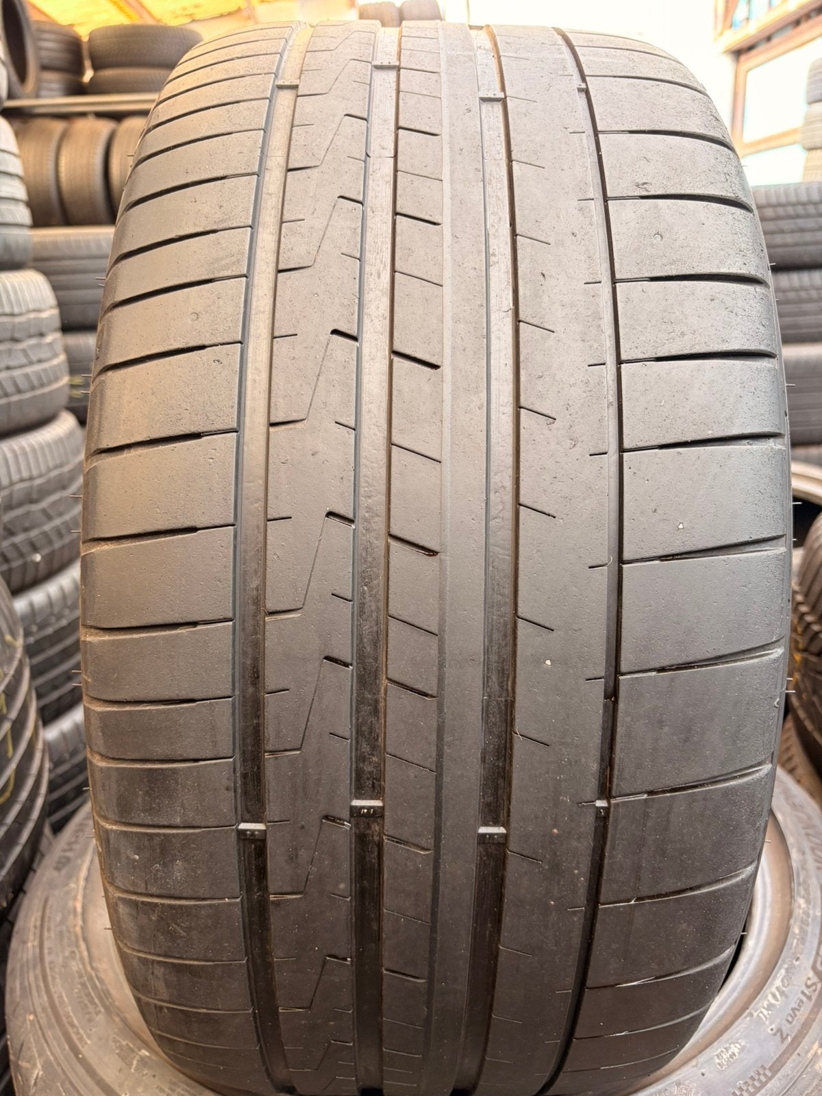 295 35r21 Hankook avec montage et équilibrage, Autos : Pièces & Accessoires, Commande, Utilisé, Enlèvement