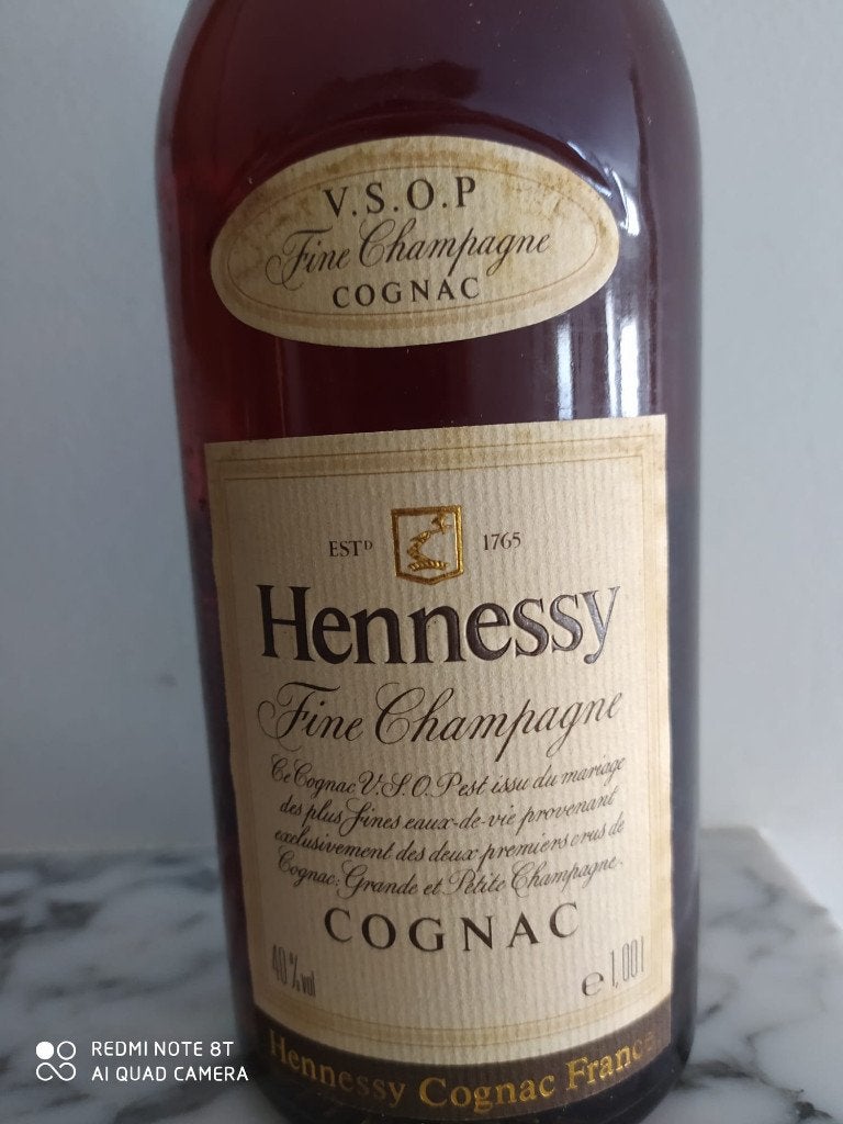 Hennessy Fine Champagne VSOP Cognac 1L, Ophalen of Verzenden