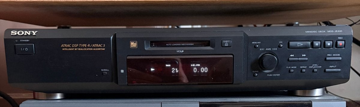 Sony minidisc mds je 440, Ophalen of Verzenden, Gebruikt, Sony