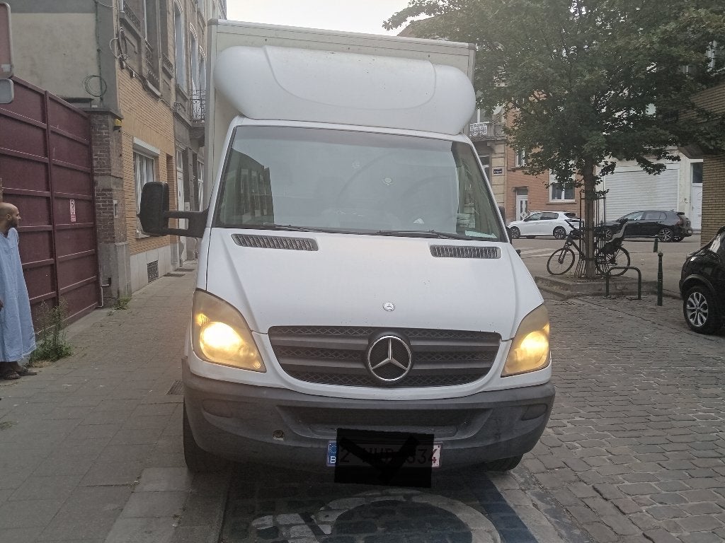 Mercedes sprinter anne 2012, Auto's, Euro 5, 4 cilinders, Overige bekleding, Wit