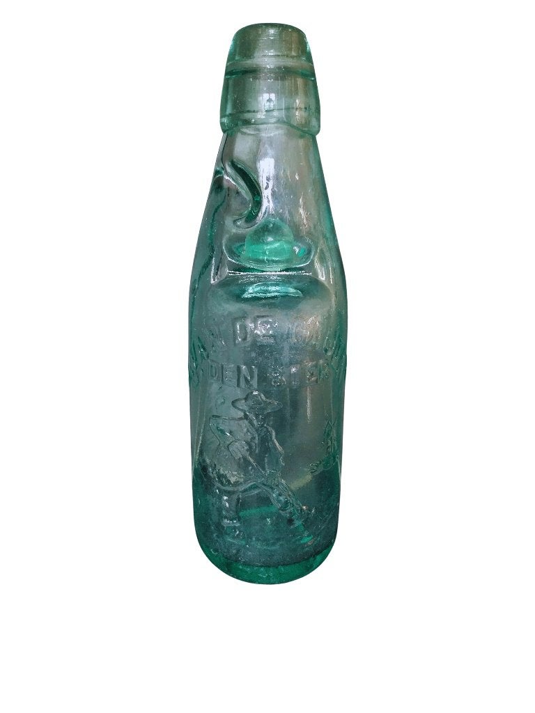 Bouteille de limonade ancienne J. Van De Cauter Den Boer Ghe, Enlèvement ou Envoi