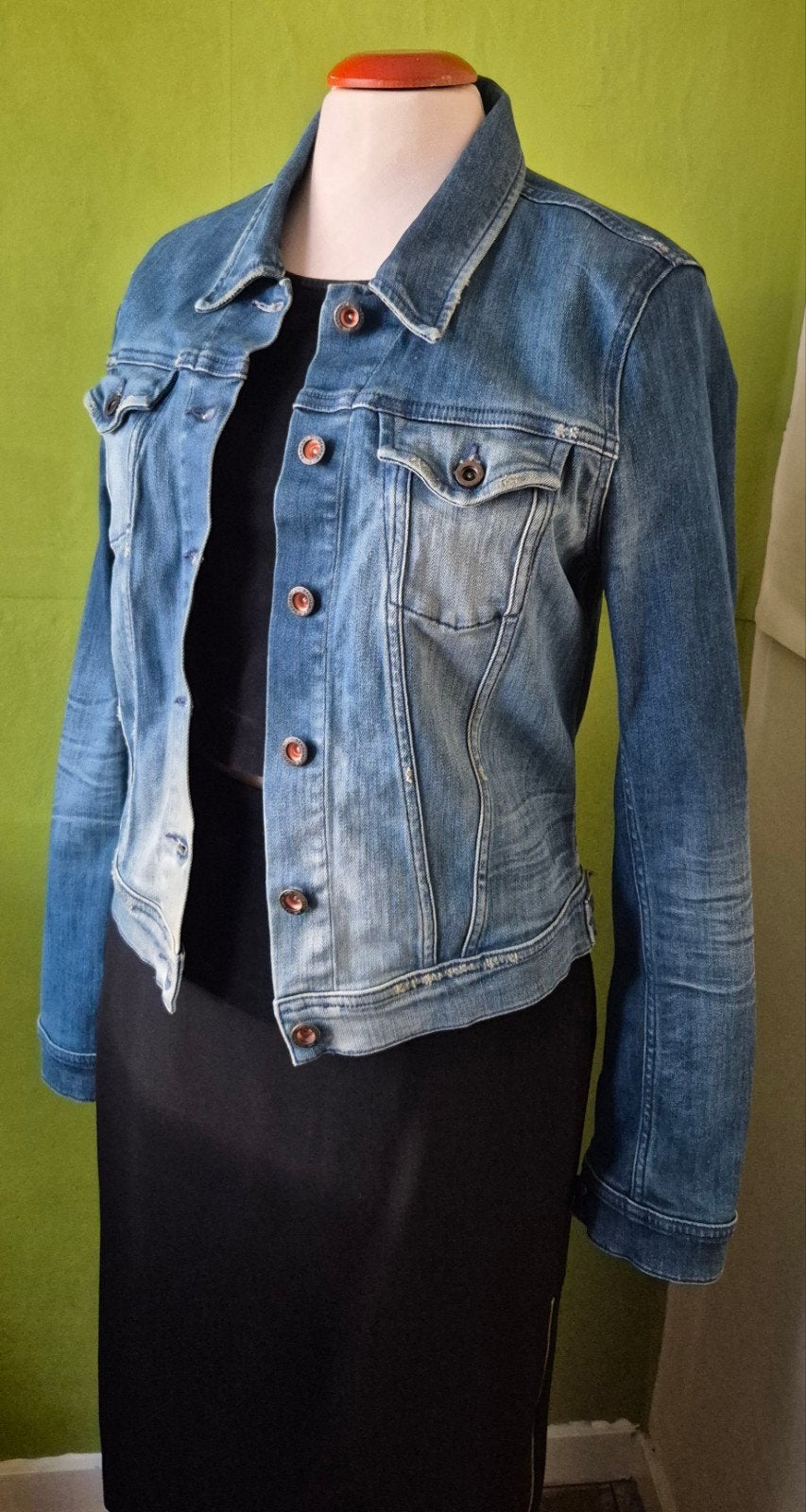 veste en jean Denham New Veste en jean taille 36, Denham, Enlèvement ou Envoi, Neuf