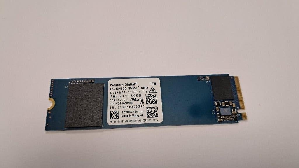 Western Digital SN530 NVMe-SSD van 1 TB, Intern, SSD, Ophalen of Verzenden, Desktop