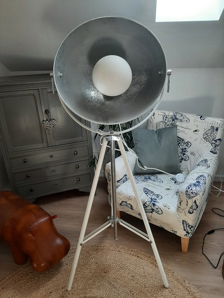 lampe sur pied, Comme neuf, Métal, 150 à 200 cm, Enlèvement