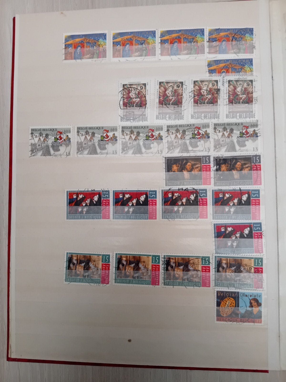 België lot postzegels ongeveer 600 stuks lot 17A, Postzegels en Munten, Postzegels | Europa | België, Verzenden, Gestempeld
