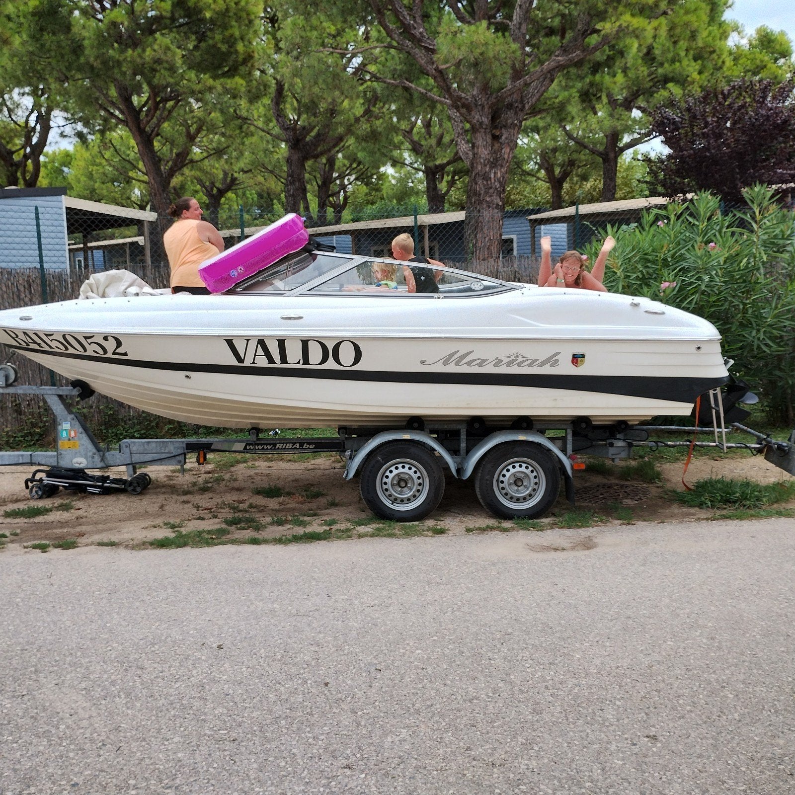 Mariah sx19 V6 injectie 9 persone, Watersport en Boten, Speedboten, Ophalen, Gebruikt, Binnenboordmotor, Benzine