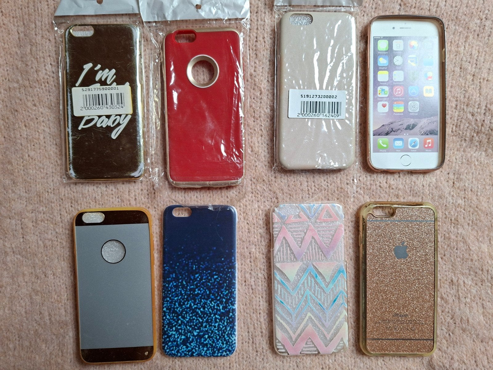 Kunststof hoesjes voor de iPhone 5/5s/SE, Telecommunicatie, Transparant, Ophalen of Verzenden, Apple, Beige