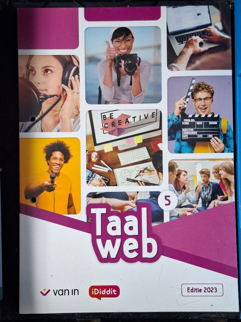 Taalweb 5 ISBN  978-94-647-0093-0, Boeken, Ophalen of Verzenden, Zo goed als nieuw, Van In, Nederlands