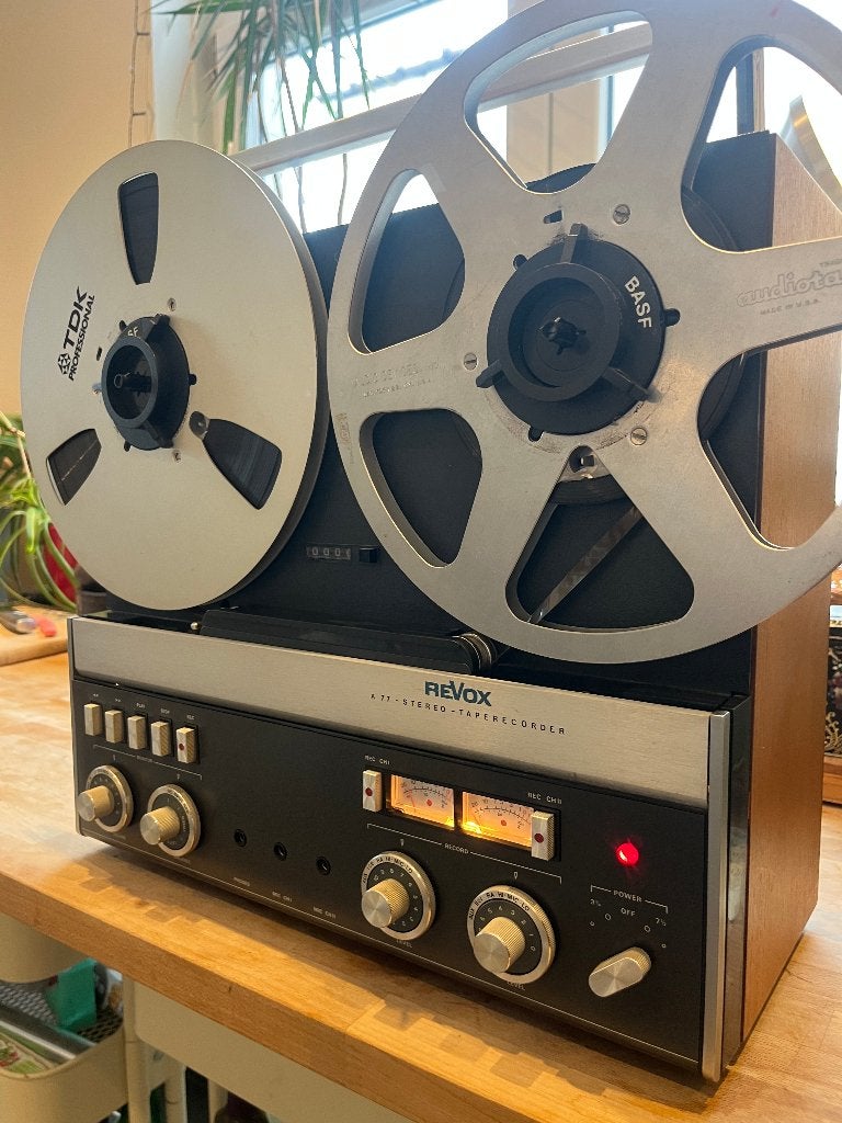 REVOX A77 MK4 4 SPOREN + LED, Audio, Tv en Foto, Ophalen, Zo goed als nieuw, Audio