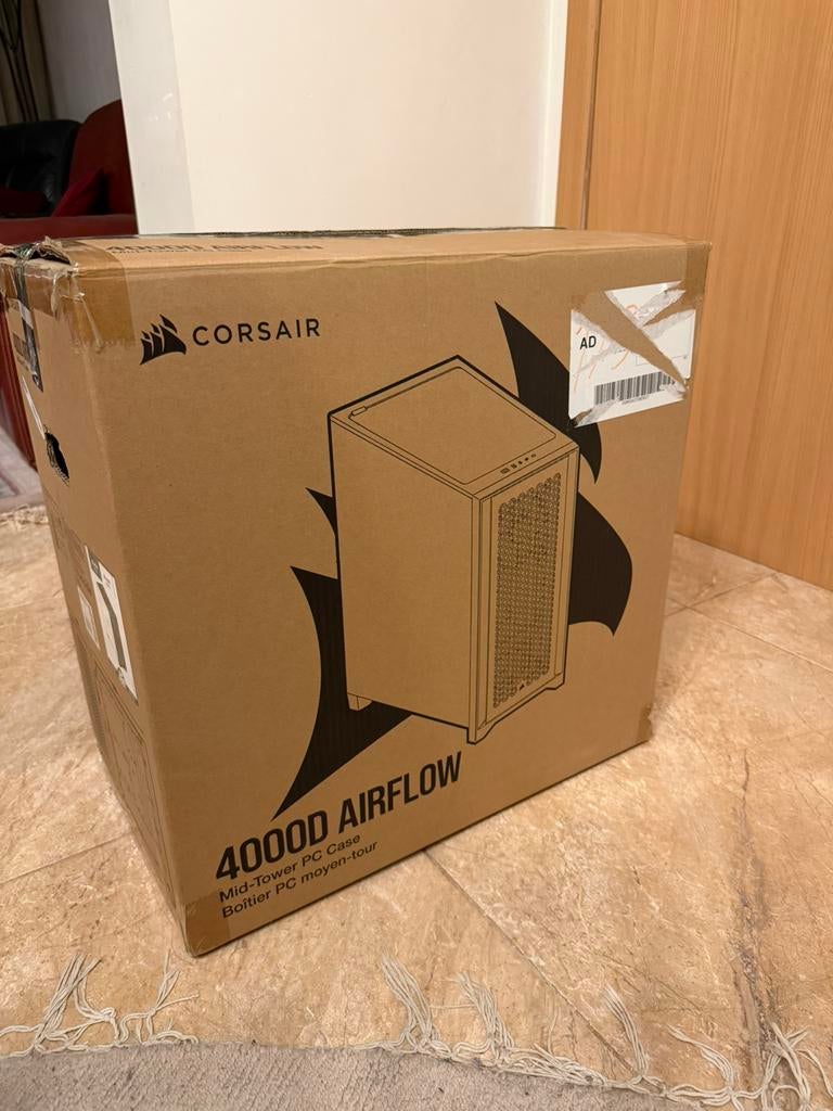 Boitier Corsair 4000D Airflow Noir, Ophalen, Gebruikt
