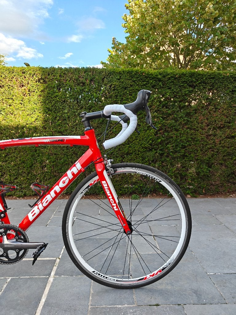 Bianchi Nirone 7 Reparto Corse, Ophalen, 28 inch, Gebruikt, Velgrem
