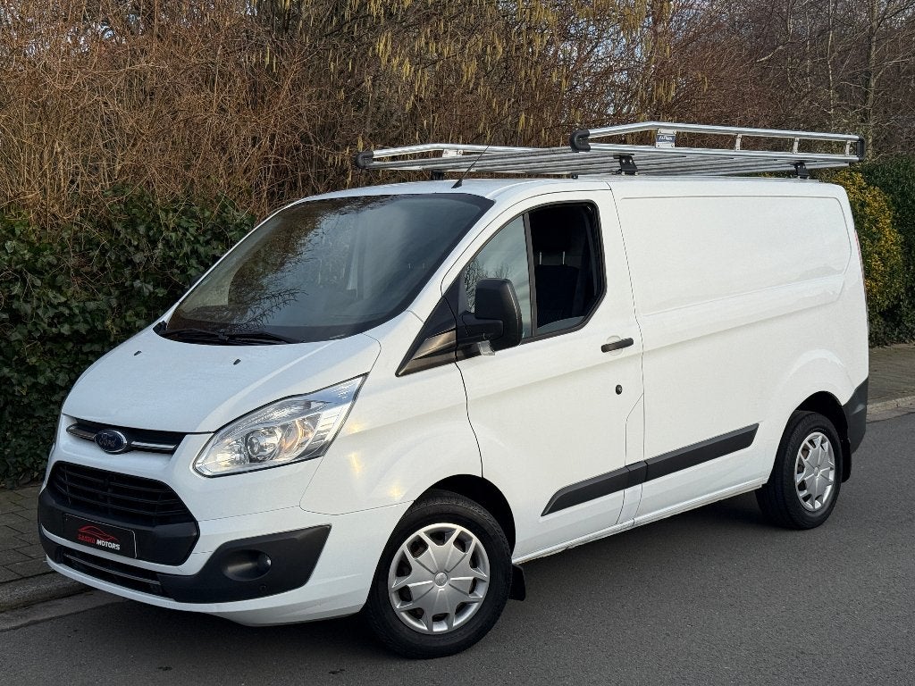 Ford Transit Custom 2.0 TDCi Euro6b Automaat | Incl.Keuring, Auto's, Bestelwagens en Lichte vracht, Dealer onderhouden, Stof, Parkeersensor