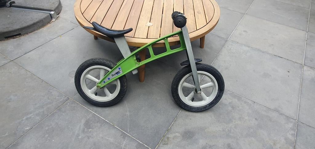 Loopfietsje firstbike, Ophalen