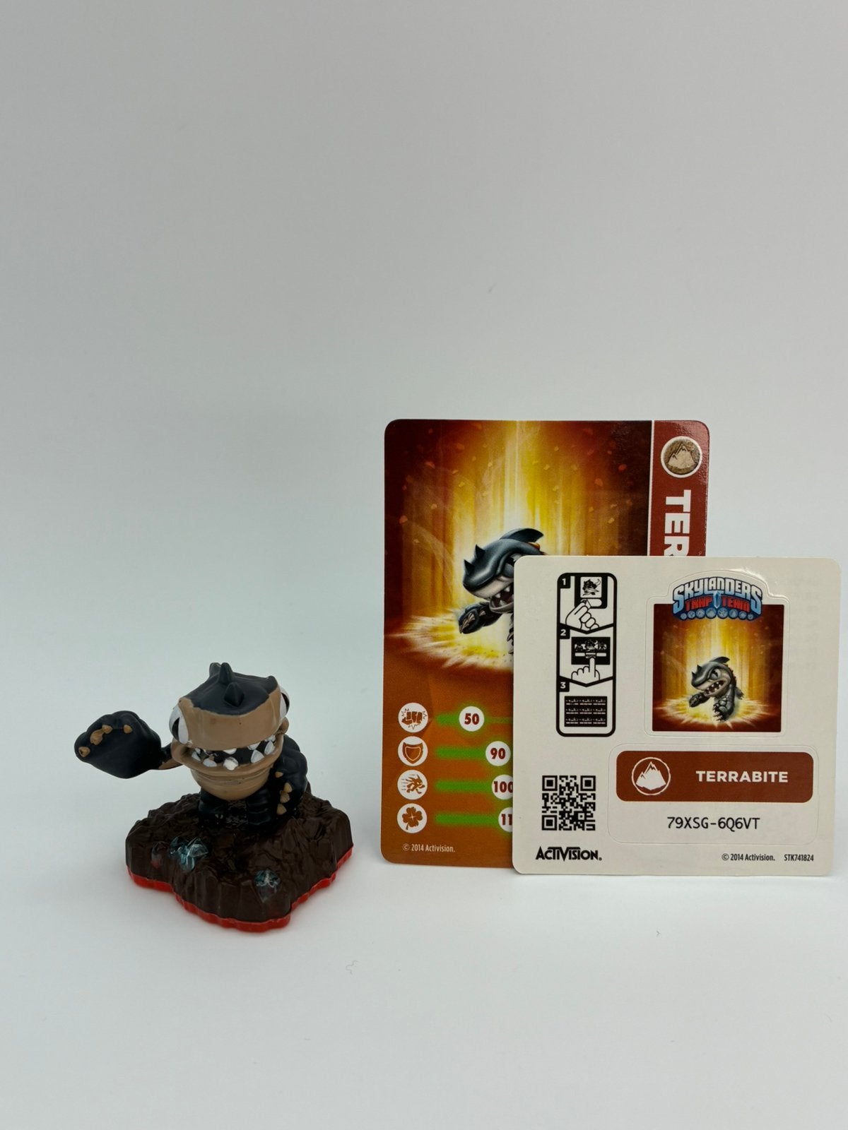 Skylanders Trap Team Terrabite met sticker en kaartje, Games en Spelcomputers, Verzenden, Zo goed als nieuw