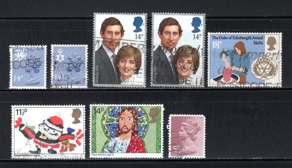 GROOT BRITTANIE Lot 1981 gestempeld, Postzegels en Munten, Postzegels | Europa | UK, Verzenden, Gestempeld