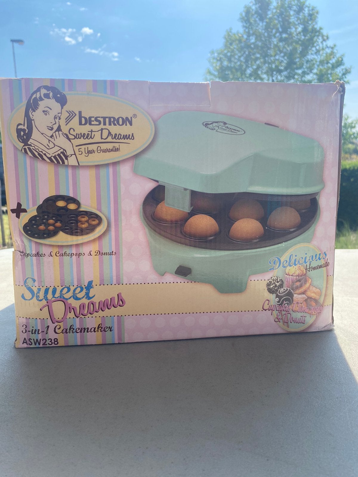 3 in 1 cakemaker, Enlèvement, Comme neuf, Cupcakes