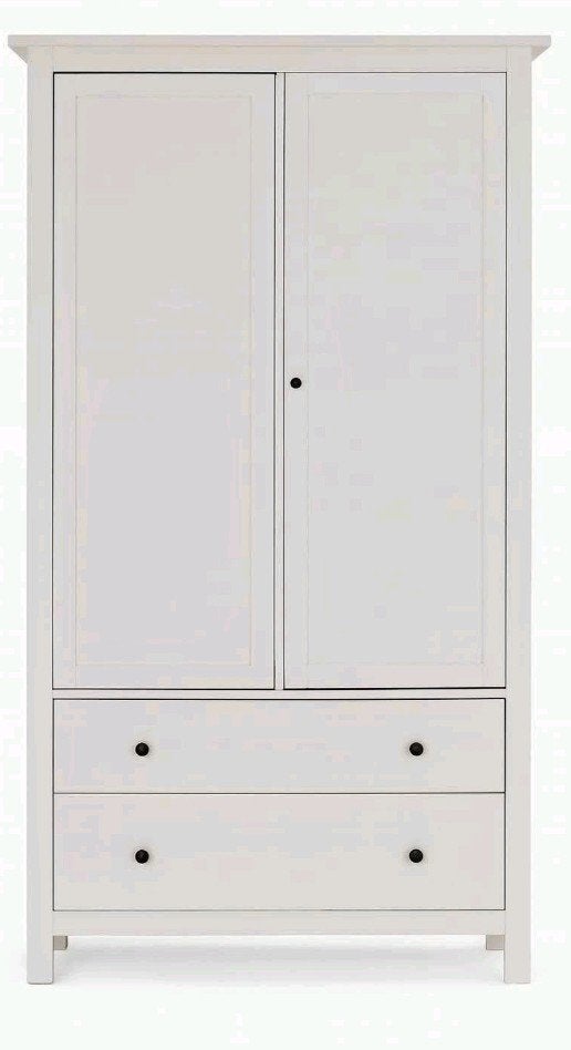 Hemnes IKEA kleerkast wit - 2e hands gebruikt, Ophalen
