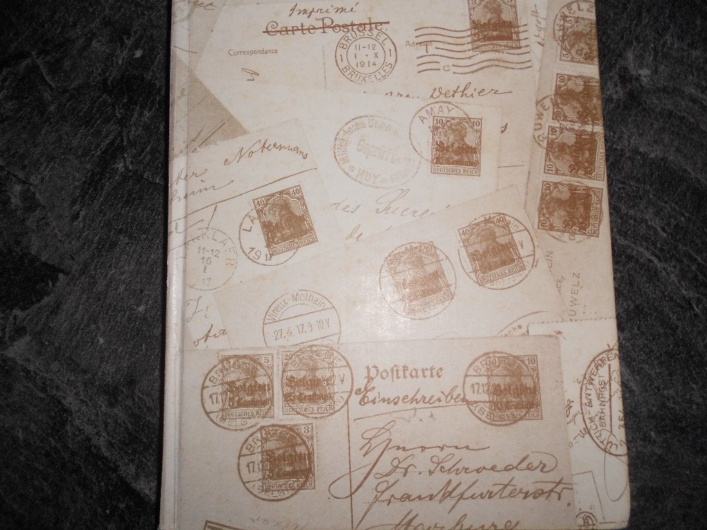 postzegelcatalogus Afstempelingen Duitse Bezetting in België, Verzenden, Catalogus
