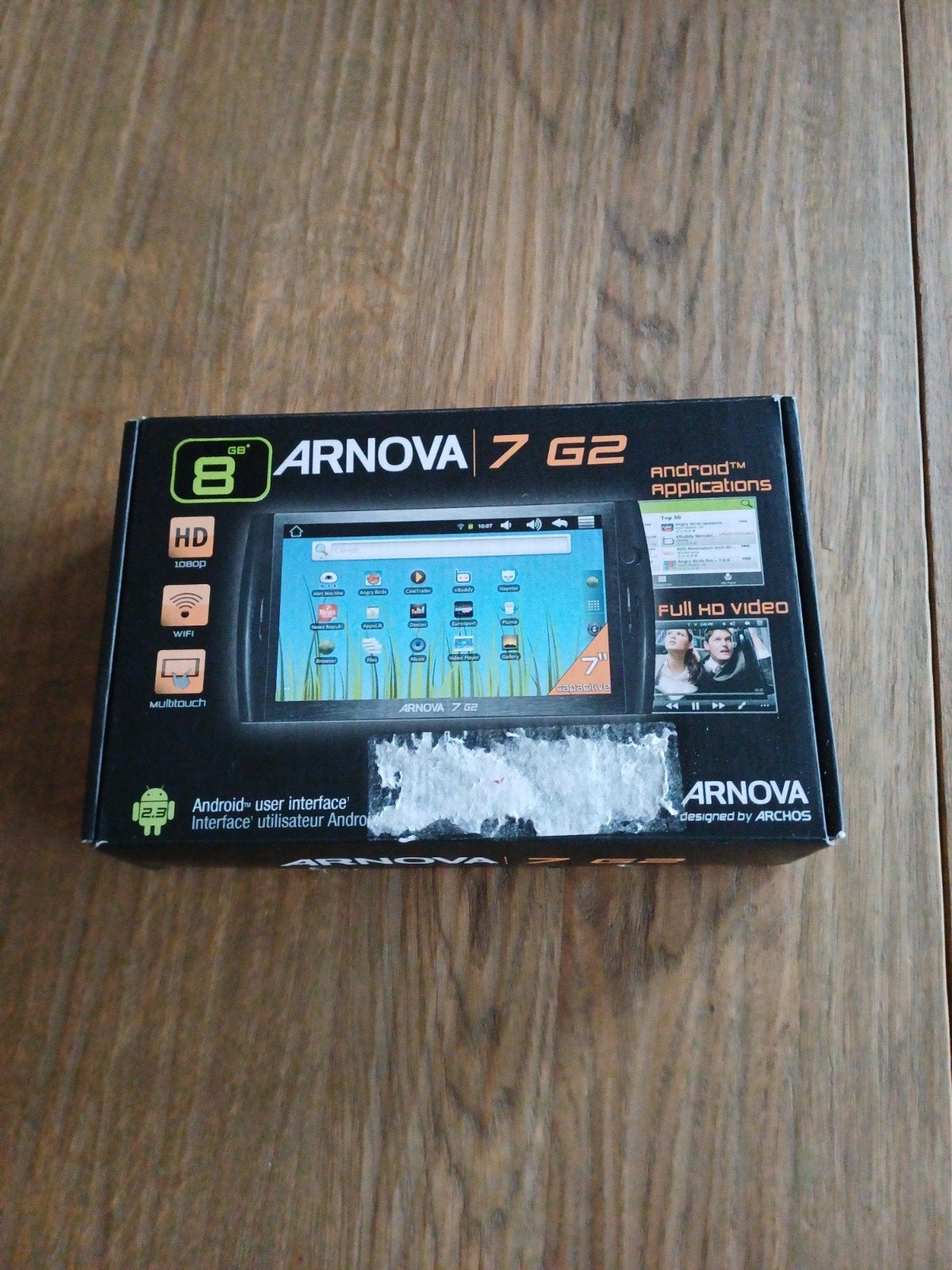 tablet Arnova 7, Ophalen