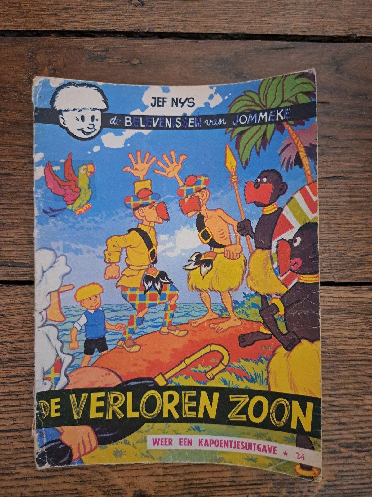 Vintage Jommeke kapoentjesuitgave - De verloren zoon, Boeken, Ophalen, Gelezen, Jef Nys