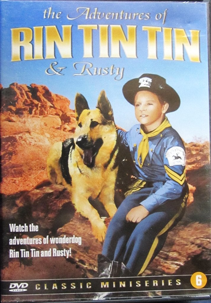 DVD WESTERN-RIN TIN TIN & RUSTY (HEEL ZELDZAAM) JAREN '50, Alle leeftijden, Ophalen of Verzenden, Zo goed als nieuw, Overige genres