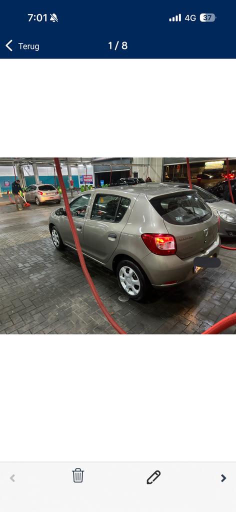 Dacia sandero 2015, Auto's, Euro 5, Multifunctioneel stuurwiel, Zwart, Overige kleuren