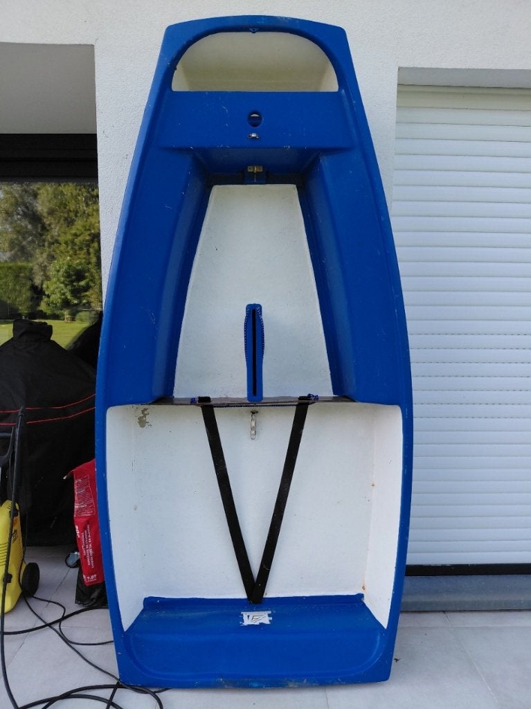 Zeilbootje Optimist, Gebruikt, Polyester, Optimist, Ophalen