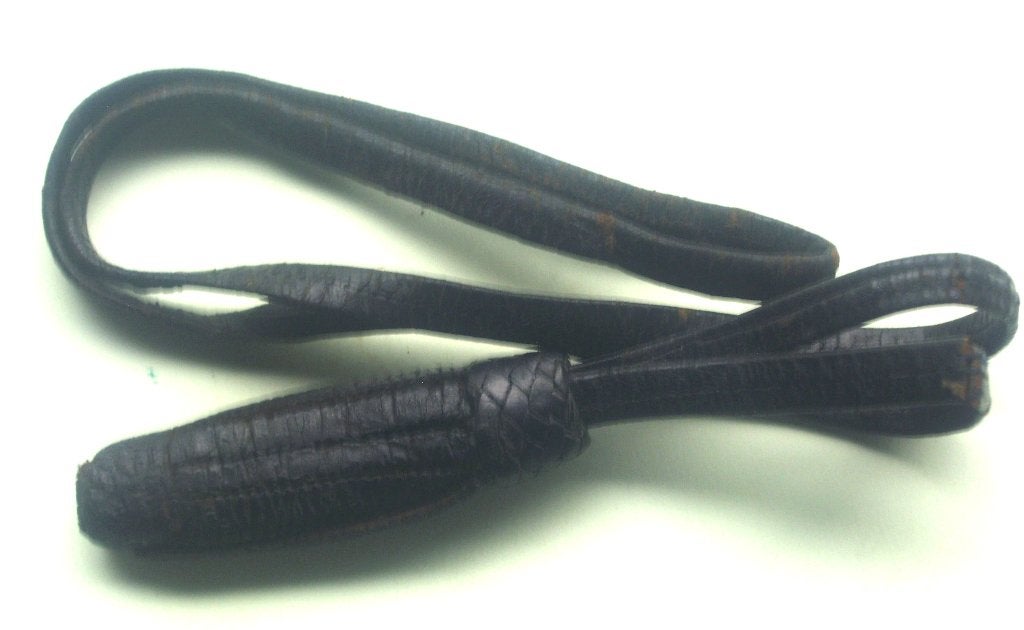 Dragonne gendarmerie cuir de 51 cm pour sabre belge mod 1889, Envoi, Gendarmerie, Épée ou sabre