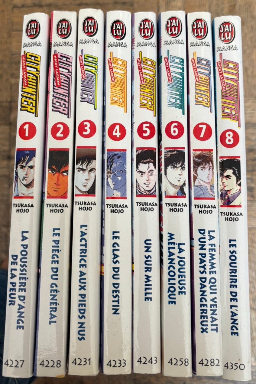 Manga City Hunter 1-8 edition j’ai lu nicky larson, Livres, Enlèvement ou Envoi, Comme neuf