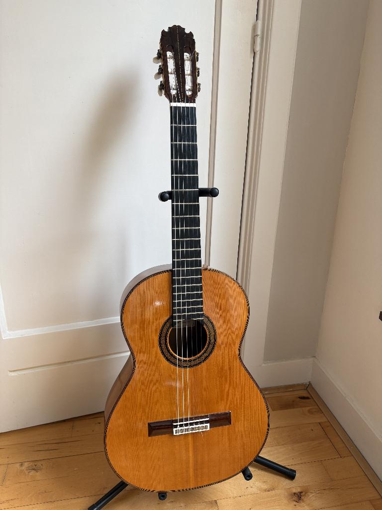 Contreras doble tapa 1987, Ophalen of Verzenden, Gebruikt, Klassieke of Spaanse gitaar, Met koffer