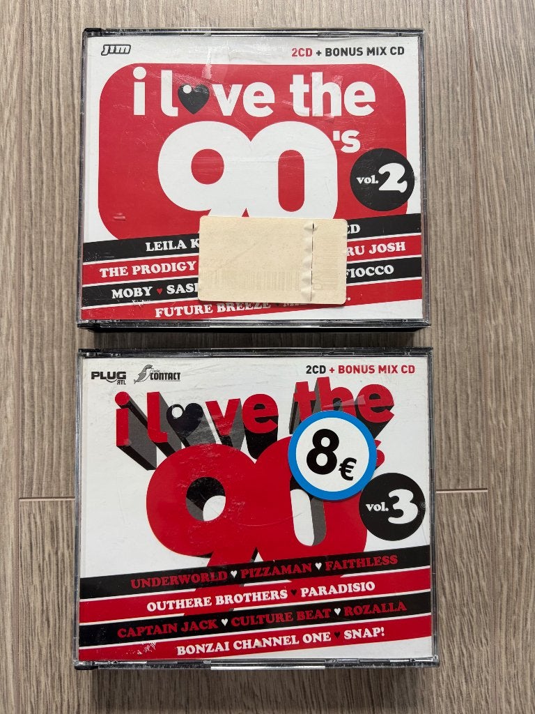 Cd’s I Love The ‘90s, Cd's en Dvd's, Ophalen of Verzenden, Zo goed als nieuw