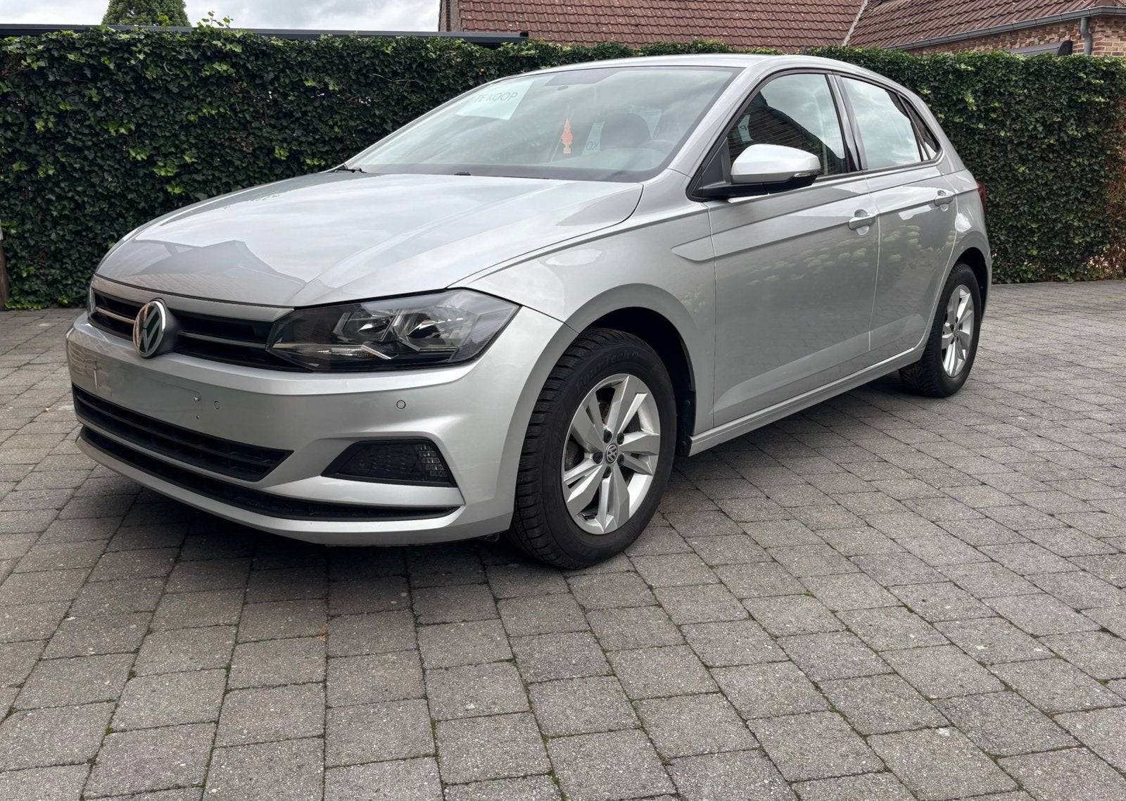 VW Polo 1.0 Comfortline., Autos, Argent ou Gris, Achat, Boîte manuelle, Noir