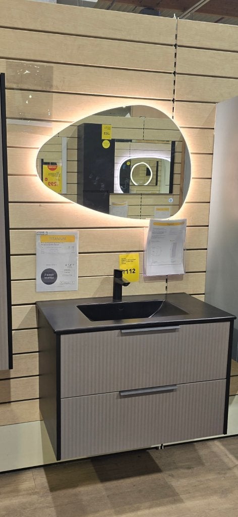 Miroir LED avec antibuée 55x80, Maison & Meubles, Moins de 100 cm, Comme neuf, Enlèvement, 50 à 75 cm