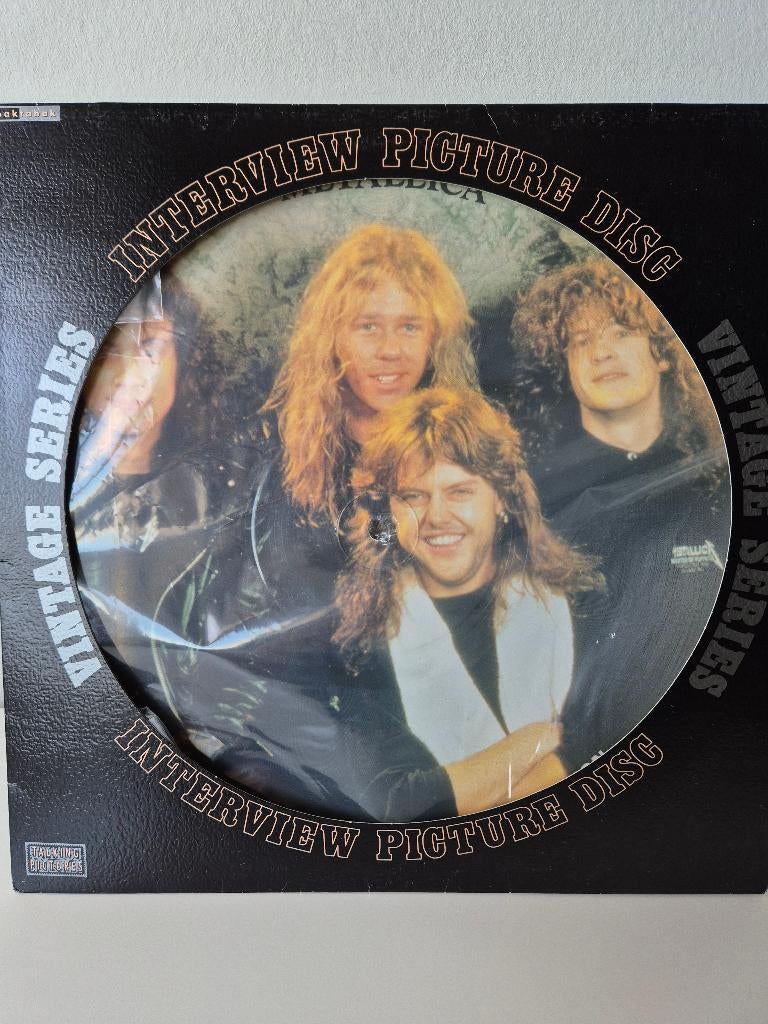 Metallica - Interview picture disc, Cd's en Dvd's, Vinyl | Hardrock en Metal, Ophalen of Verzenden, Gebruikt