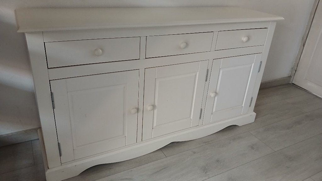 Armoire blanche, Maison & Meubles, 25 à 50 cm, 100 à 150 cm, Enlèvement, Utilisé