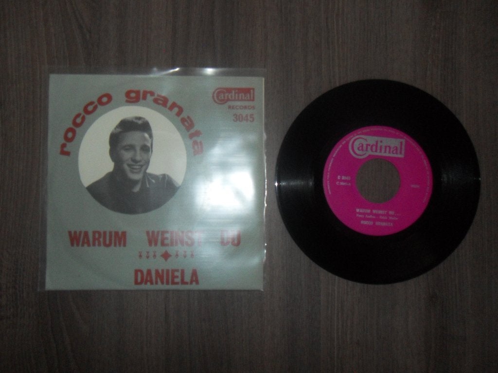 Rocco Granata - Warum weinst du, Enlèvement ou Envoi, Utilisé, 7 inch, Chanson réaliste ou Smartlap