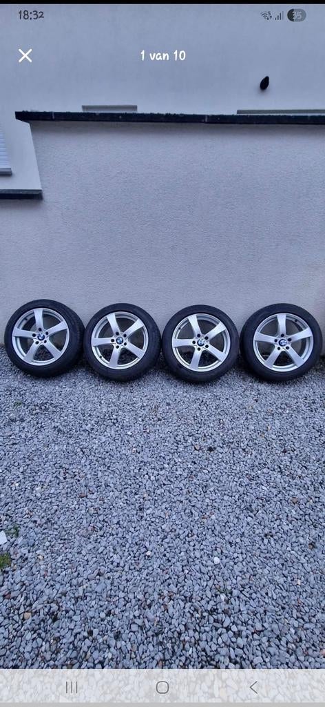 Bmw 18 inch velgen met Pirelli AllSeason banden, Enlèvement, Pneu(s)