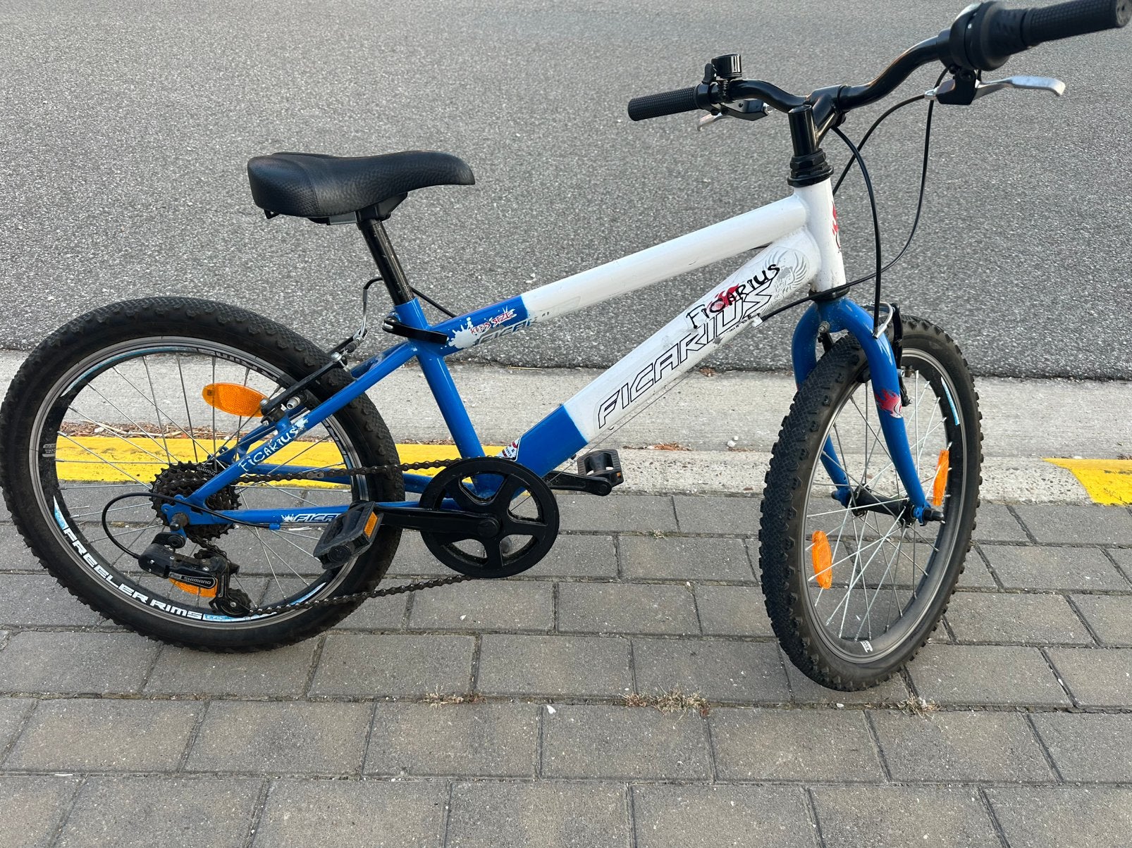 Kinderfiets 20inch, Frein sur jante, V-brakes, Aluminium, 16 à 20 pouces