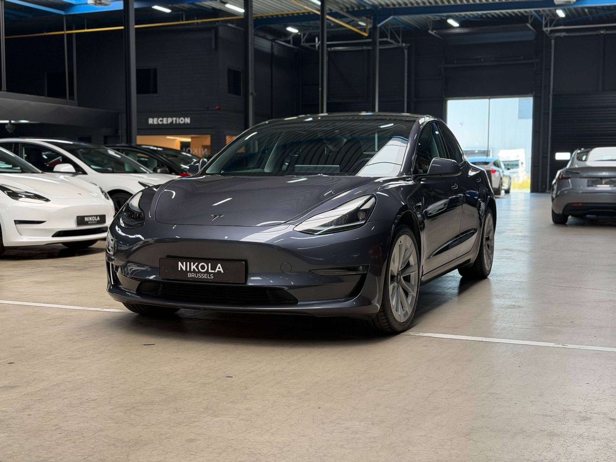 Tesla Model 3 LONG RANGE - ALL WHEEL DRIVE - ENHANCED AUTOPI, Auto's, Tesla, Automaat, 4 deurs, Gebruikt, Zwart