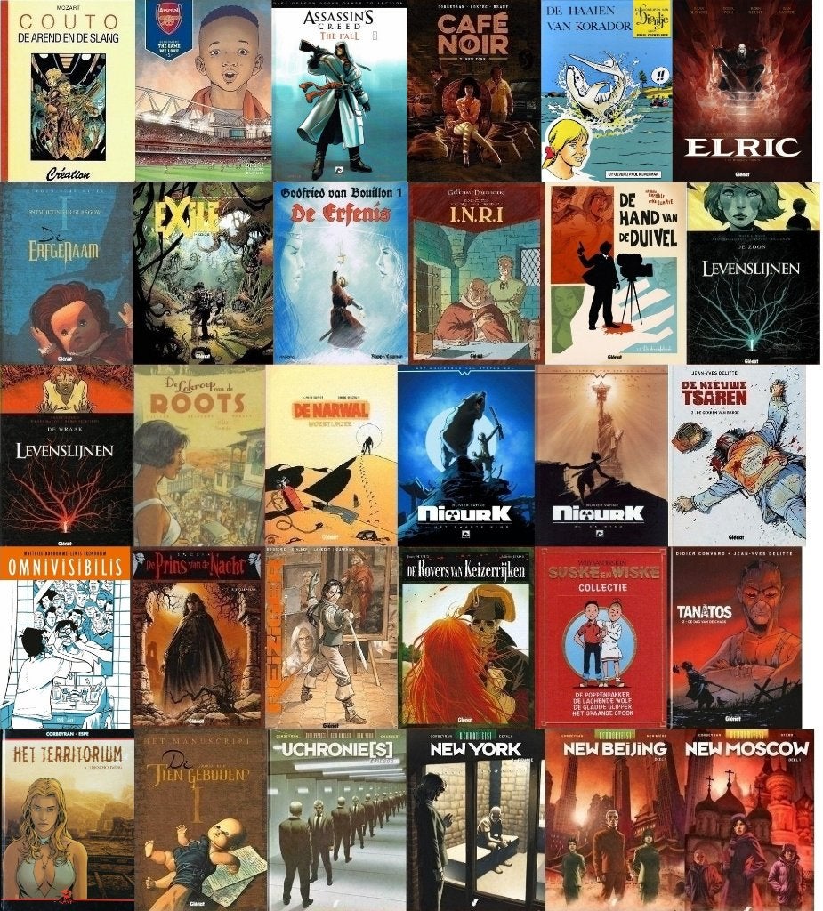 30 Hardcover strips, Meerdere stripboeken, Ophalen, Zo goed als nieuw