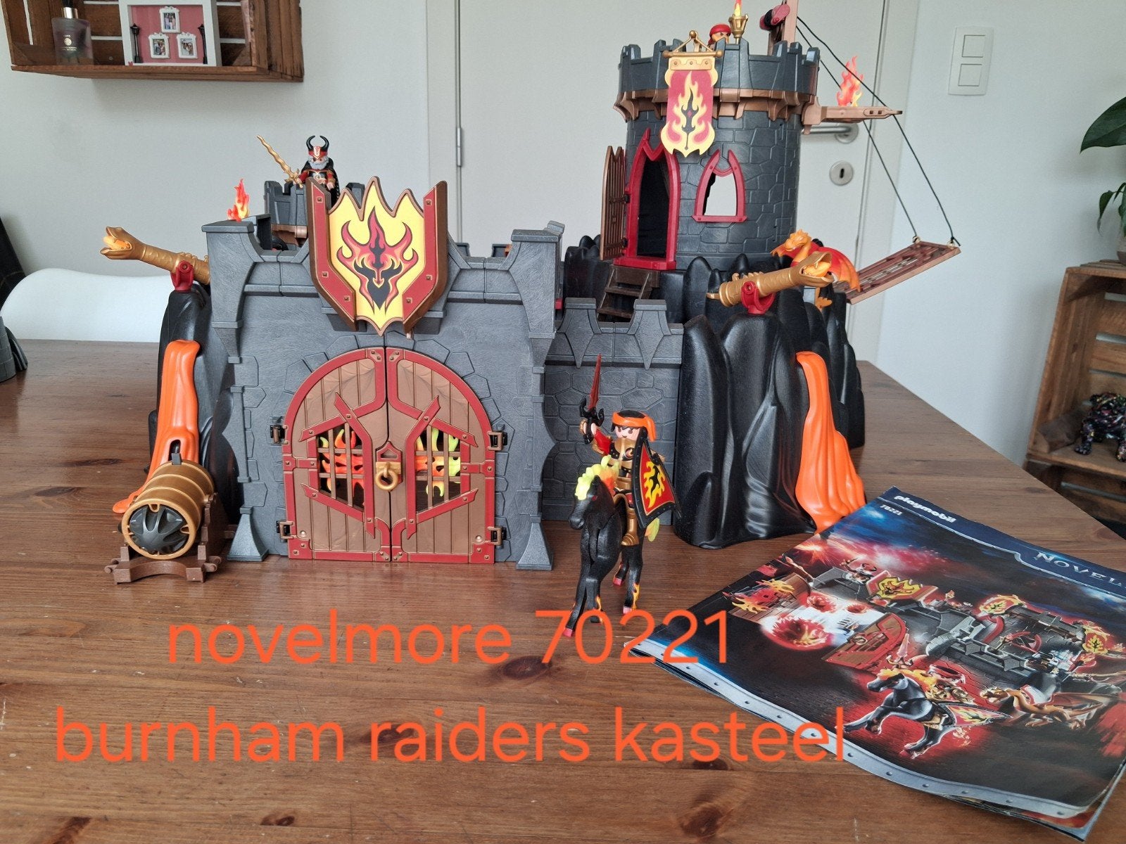 Playmobil novelmore, Ophalen