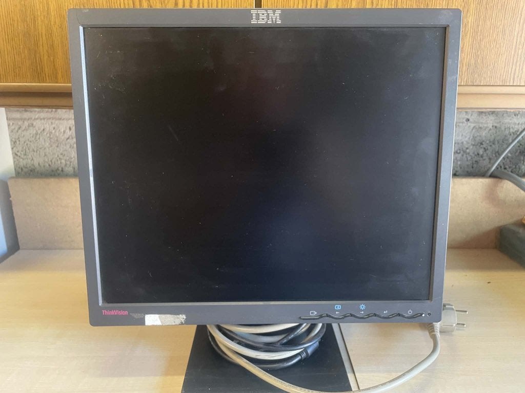 Dell computerscherm 17", Computers en Software, Ophalen, Gebruikt