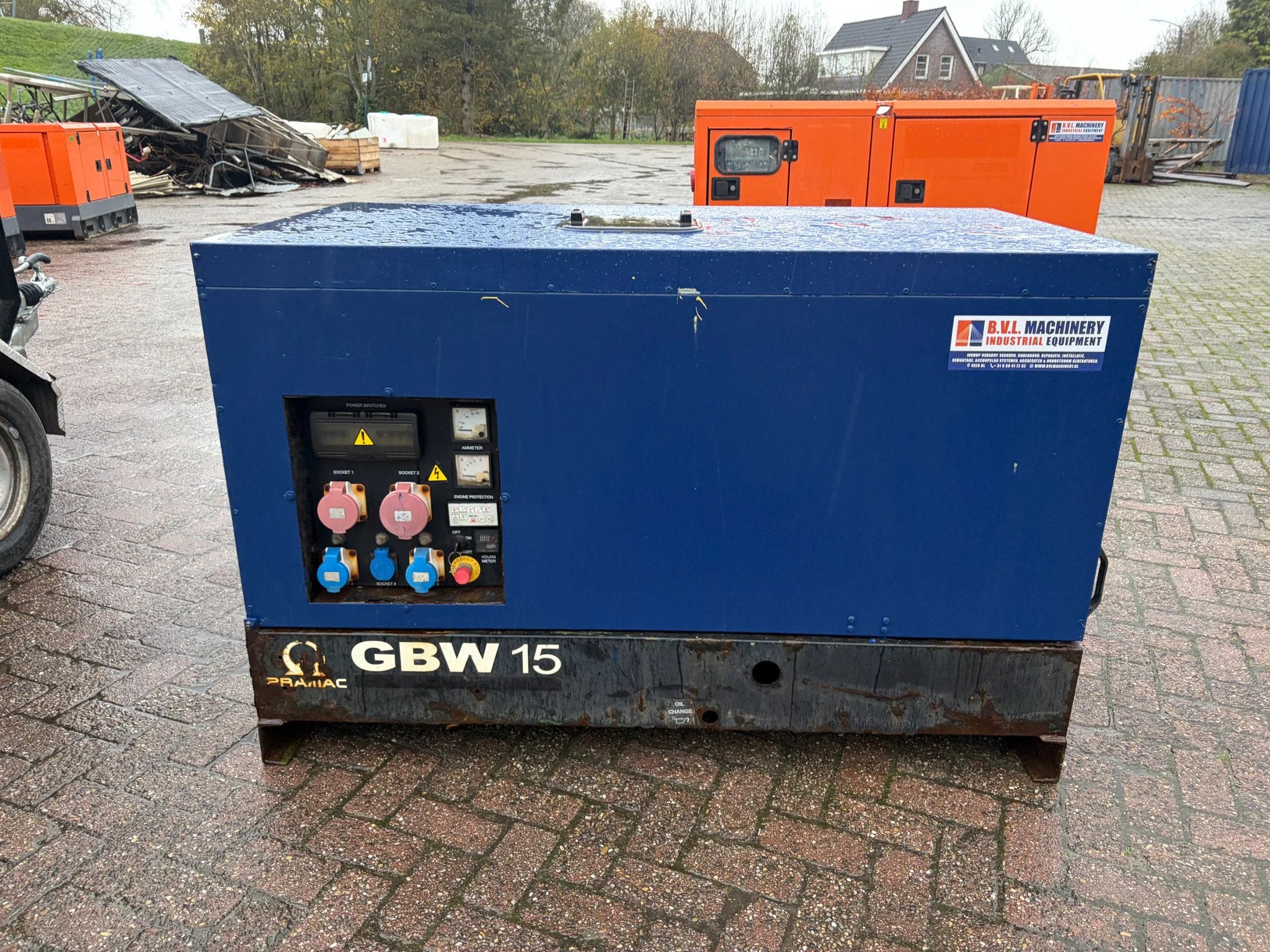 Pramac Yanmar GBW 15 17 kVA aggregaat generatorset, Articles professionnels